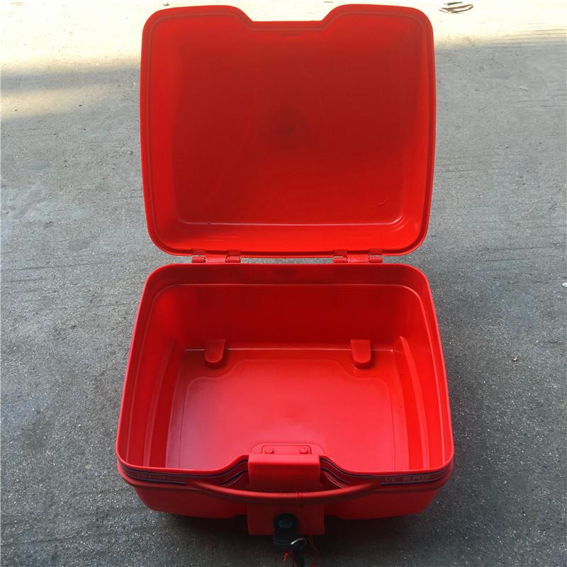 Thêm xe mô tô lớn phổ quát có thể tháo rời trở lại hộp nam đạp bộ kit xe điện hộp đuôi thùng sau xe máy nhôm